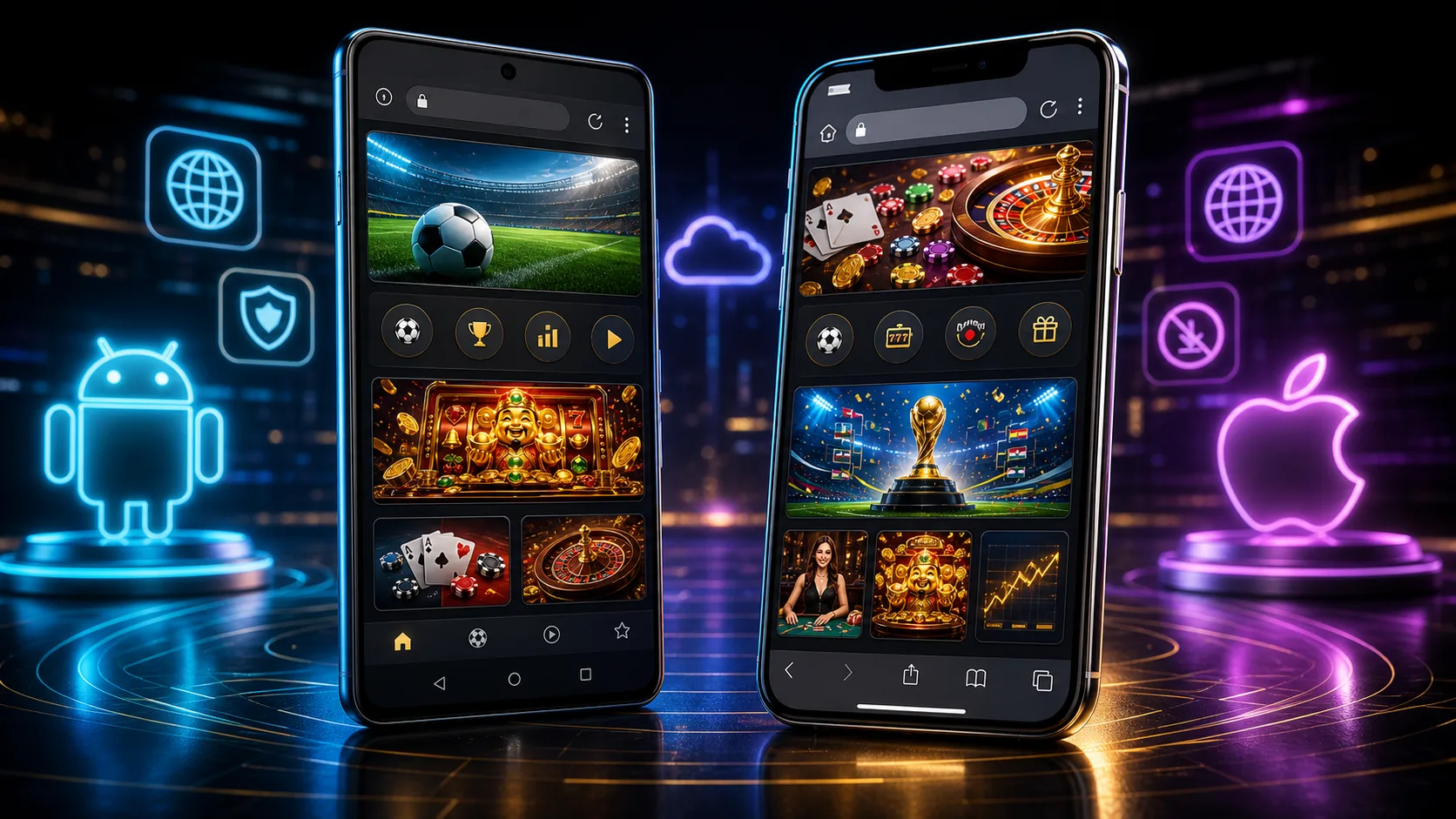 Experiência ggbet compatível com Android e iOS no navegador mobile